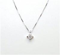 Necklace Recarlo Woman Maria Teresa in White Gold Diamante 0.41 Ct P30PX350 - P30PX350/029-45